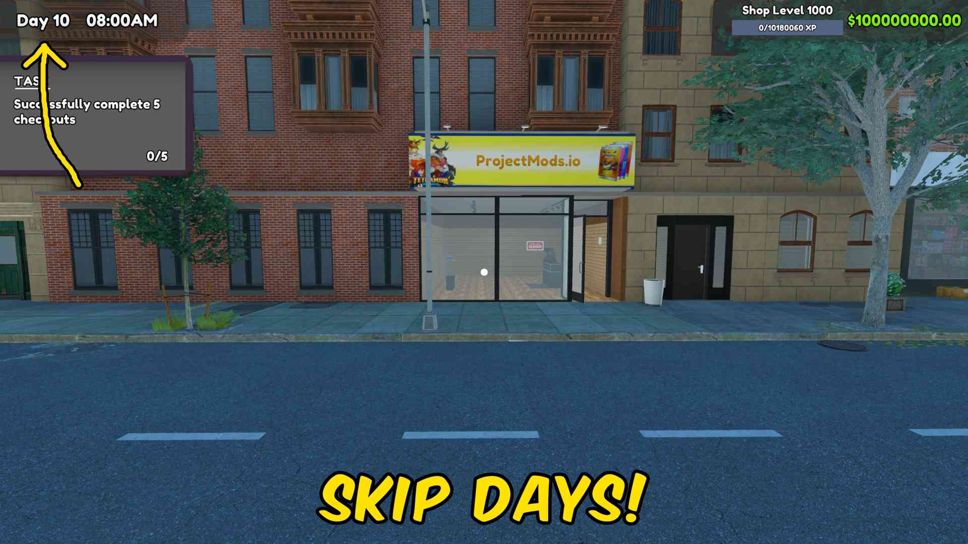TCG Card Shop Simulator — Time Controller (screenshot 2)